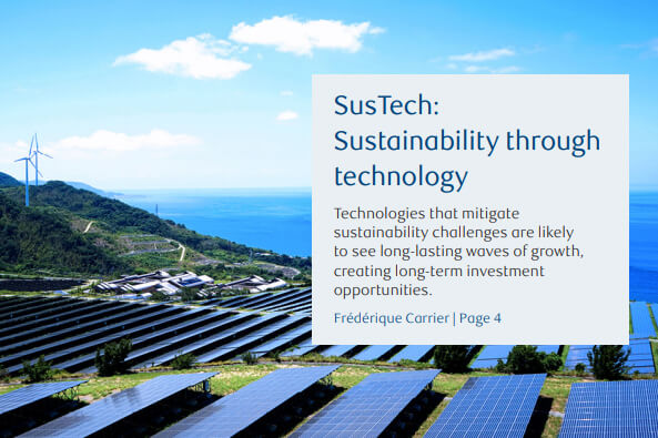 SusTech: Sustainability through technology